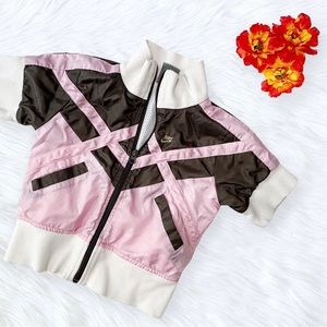 nike neapolitan vintage short sleeve windbreaker jacket
